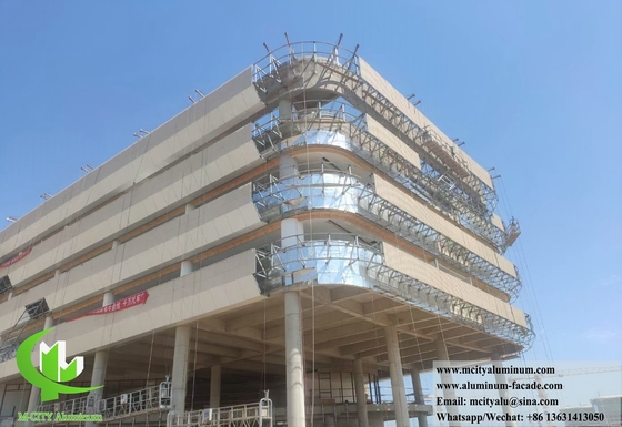 Panneau en aluminium massif de 3 mm avec revêtement PVDF
