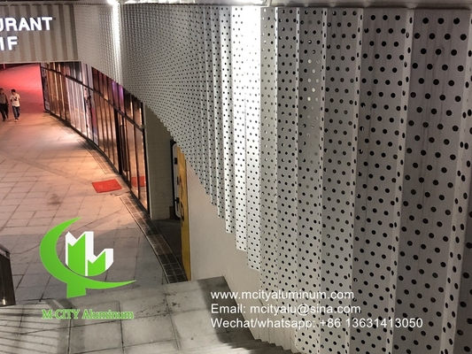 Panneau d'aluminium 3D façade revêtement mural panneau extérieur de revêtement de bâtiment pour le bâtiment face extérieure