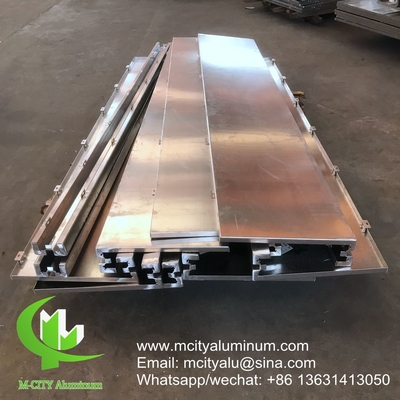 Vêtements de façade en aluminium CNC revêtements de murs extérieurs de bâtiment rideau mur motif de façade plafond