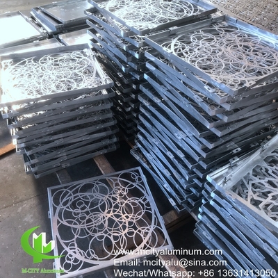 Conception de cercle Panneaux en aluminium pour façade de bâtiment tôle personnalisée fabricant chinois