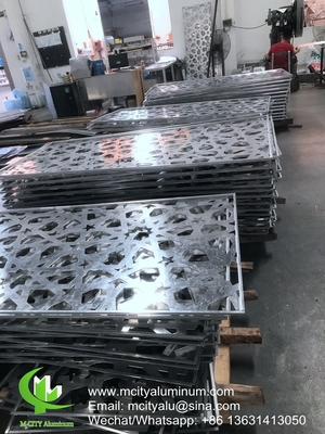 Conception de cercle Panneaux en aluminium pour façade de bâtiment tôle personnalisée fabricant chinois