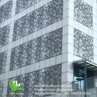 Chine 30033mm panneau métallique en aluminium fluorocarbone panneau d'aluminium massif mur rideau pour revêtement de façade