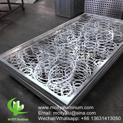 couche en poudre en aluminium métallique pour revêtement extérieur de façade