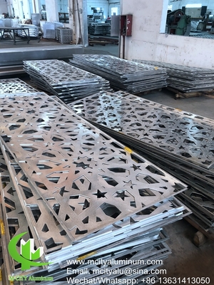 couche en poudre en aluminium métallique pour revêtement extérieur de façade