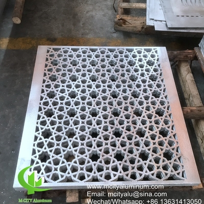 Foshan revêtement en poudre d'aluminium métallique pour façade