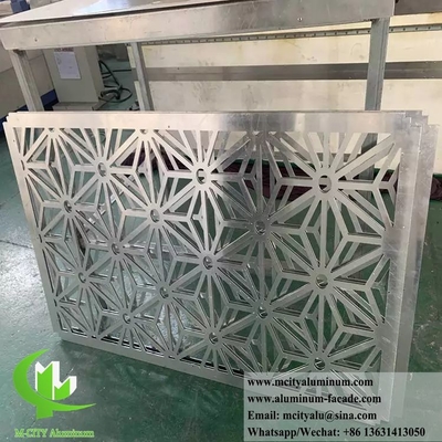 Écran CNC à découpe métallique