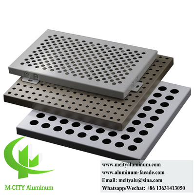 Installation facile de revêtements en aluminium avec des panneaux CNC gravés pour la conception de bâtiments modernes