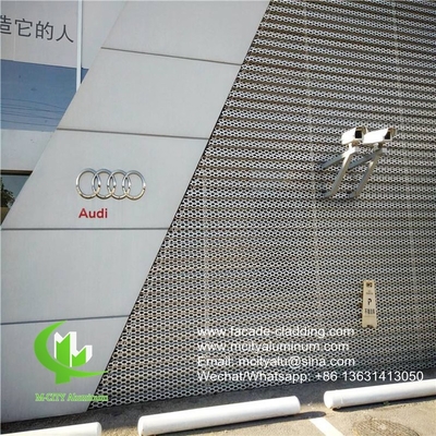 3003 Panneau métallique en aluminium de 3 mm panneau fluorocarboné en aluminium massif mur rideau pour revêtement de façade