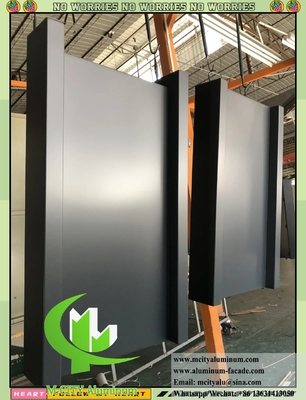 Écrans métalliques extérieurs Panneaux muraux revêtements de façade Décoration d'aluminium Durable