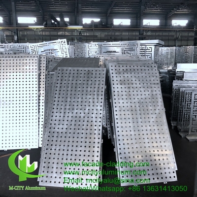 Conception de cercle Panneaux en aluminium pour façade de bâtiment tôle personnalisée fabricant chinois