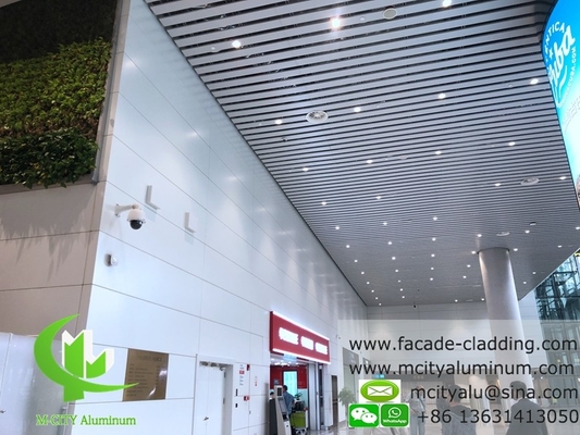 Fabrication sur mesure Panneau perforé en aluminium pour le plafond