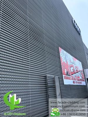 Conception d'arbres Panneaux en aluminium pour façade d'hôtel fabricant de tôles sur mesure