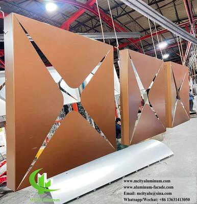 Les panneaux de plafond en aluminium taillés au laser sur mesure élèvent les intérieurs commerciaux et de luxe