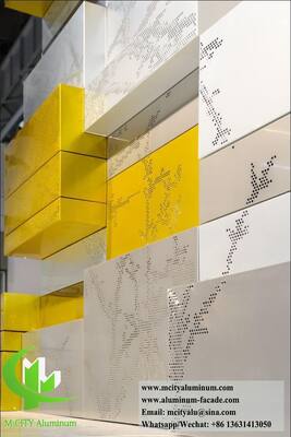 Systèmes de façade en aluminium 3003 architecturaux Panneaux fabriqués sur mesure pour les extérieurs modernes