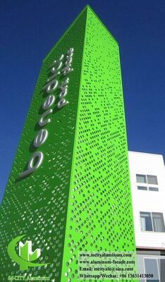 Systèmes de façade en aluminium 3003 architecturaux Panneaux fabriqués sur mesure pour les extérieurs modernes