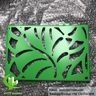 Panneau de façade en aluminium massif pour revêtement mural en poudre revêtu de couleur RAL couleur or