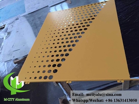 Couche en poudre de revêtement en aluminium massif pour revêtements muraux de bâtiments