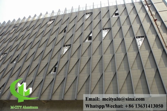 Plaque de façade en aluminium pour les murs extérieurs des bâtiments