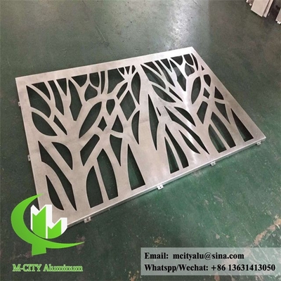Couche en poudre de revêtement en aluminium massif pour revêtements muraux de bâtiments