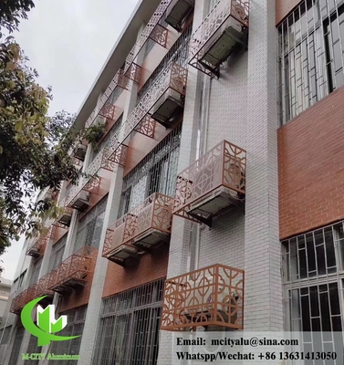 Panneau en métal massif en tôle d'aluminium architectural pour revêtements muraux fournisseur