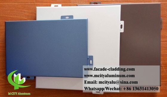 Panneau de revêtement en feuille d'aluminium solide pour la décoration extérieure des bâtiments