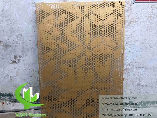 Fabricant de panneaux perforés pour revêtement de façades en aluminium pour l'extérieur