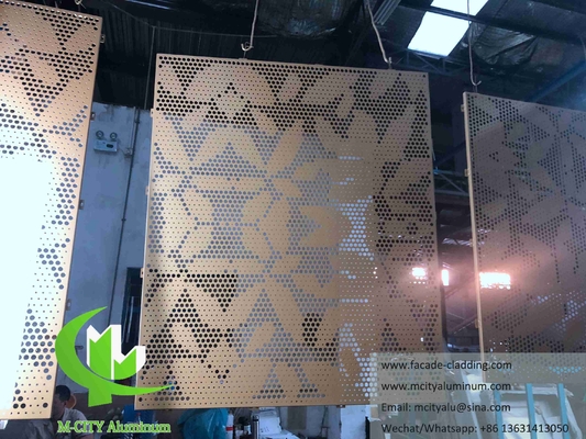 Panneaux d'aluminium extérieurs pour l'architecture fournisseur de façade en aluminium en Chine