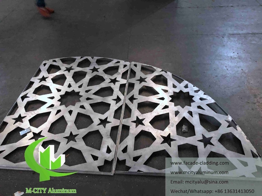 Panneaux d'aluminium pour plafond perforés en poudre