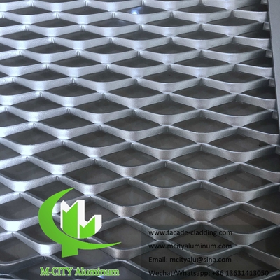 Panneaux d'écran en aluminium en maille d'architecture pour les façades