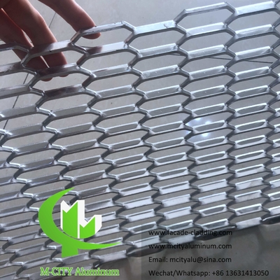 Panneaux d'écrans en aluminium pour façade