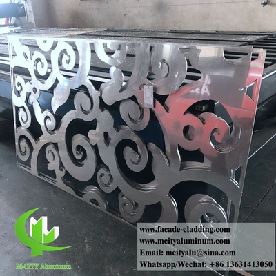Panneaux en aluminium pour façade d'hôtel fabricant de tôles sur mesure