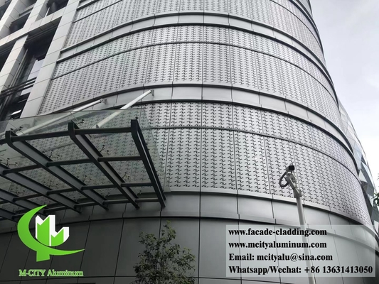 Déchets métalliques pour la façade en tôle d'aluminium