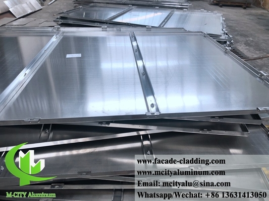 Matériau de décoration intérieure extérieure en aluminium massif revêtement de façade métallique