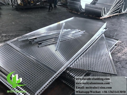 Chine fournisseur revêtement métallique de 3 mm panneau d'aluminium en poudre revêtu finition anti-rouille durable