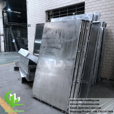 Panneaux métalliques CNC, panneaux fluorocarbonés perforés en aluminium, murs de rideau pour revêtement de façade