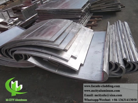 Écrans métalliques écran en aluminium façade feuille d'aluminium pour fenêtre et façade
