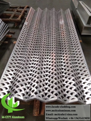 Coupe au laser Fournisseur de façade en aluminium en Chine Fabrique de façade de revêtement en aluminium en tôle 3003 matériau