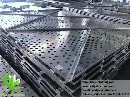 Coupe au laser Fournisseur de façade en aluminium en Chine Fabrique de façade de revêtement en aluminium en tôle 3003 matériau