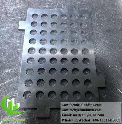 Plaque métallique de façade en aluminium Panneaux en aluminium pour façade de bâtiment Plaque métallique sur mesure 3 mm