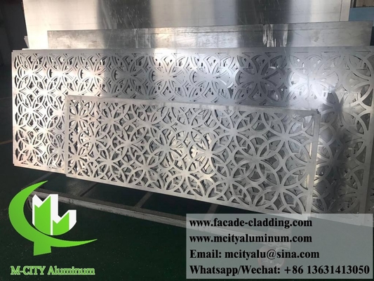 Fabrique d'aluminium de façades métalliques en Chine