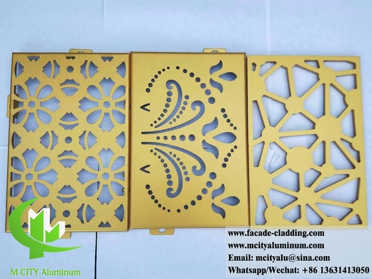 Fabrique d'aluminium de façades métalliques en Chine