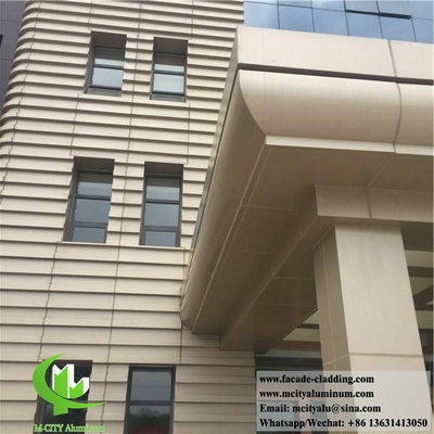 Fournisseur de revêtements métalliques panneaux extérieurs de façades métalliques revêtements muraux en aluminium