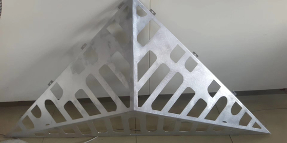Panneaux décoratifs en aluminium sculptés à la commande numérique pour l'extérieur des façades murales architecturales