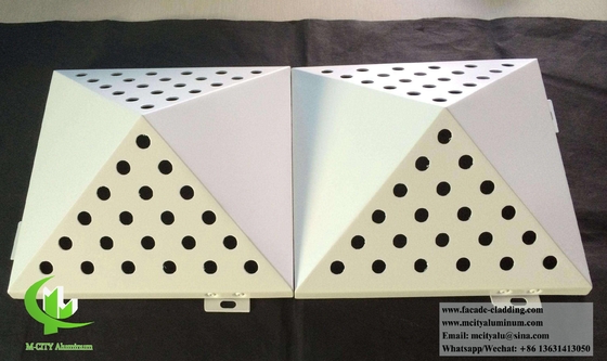 Panneaux de revêtement en aluminium pour façade à écran perforé extérieur fournisseur en Chine