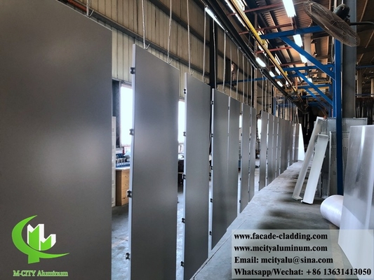 Panneaux de revêtement en aluminium perforé pour façade métallique anti-rouille fournisseur à Guangzhou