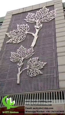 Fabrique de revêtements muraux en aluminium en Chine