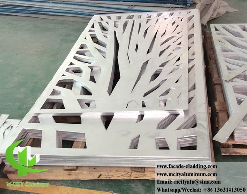 Panneaux muraux massif revêtement métallique Panneaux en aluminium pour les façades de bâtiments