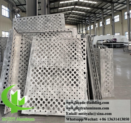 Panneau massif en aluminium pour revêtements muraux extérieurs ignifuges