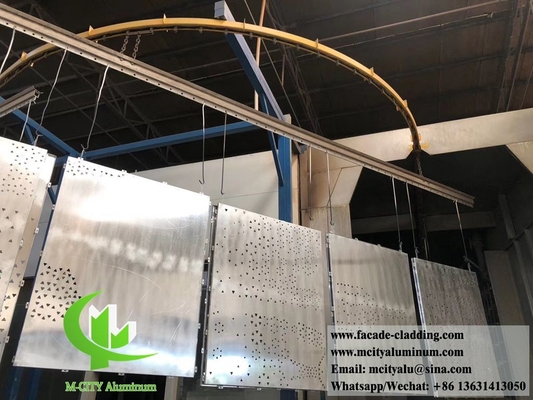 Écrans décoratifs sculptés à la CNC, motifs creux, en aluminium, anti-rouille
