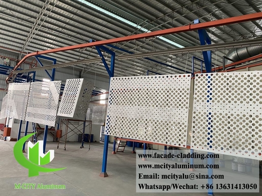 Panneau de revêtement murale solide en feuille décorative en aluminium sur mesure